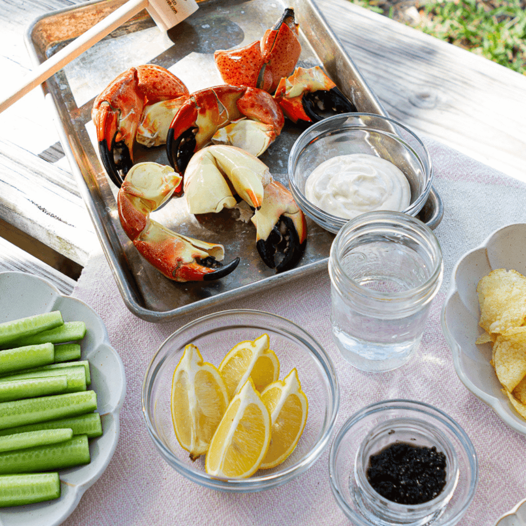 What to serve with stone crabs
